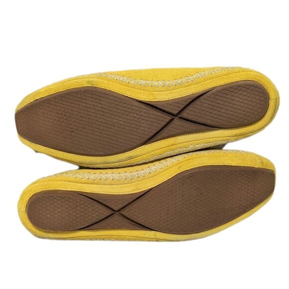 NWOT CARESSA Suede Leather Baller Flats 7 - Picture 5 of 9